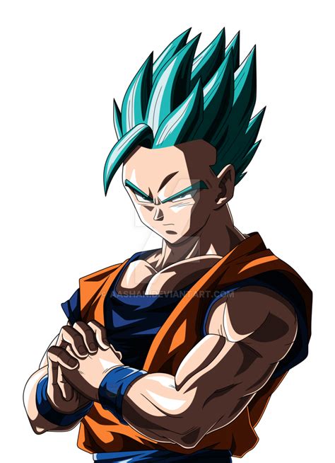 Why would gohan, knowing the power of super saiyan blue, or even super saiyan god not want to go the same path. Gohan | Dragonball AF Wiki | FANDOM powered by Wikia