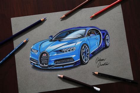 Please thumbs up for my videos. Bugatti Chiron Drawing by Me #bugatti