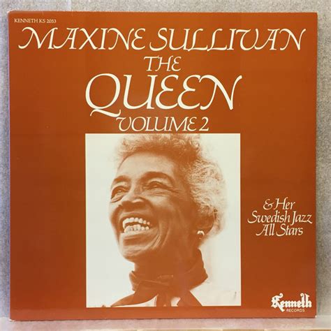 maxine sullivan the queen and her swedish jazz all stars volume 2 1983 vinyl discogs