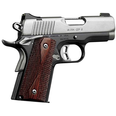 Kimber Ultra Cdp Ii 45 Auto Acp 3in Satin Silver Pistol 71 Rounds