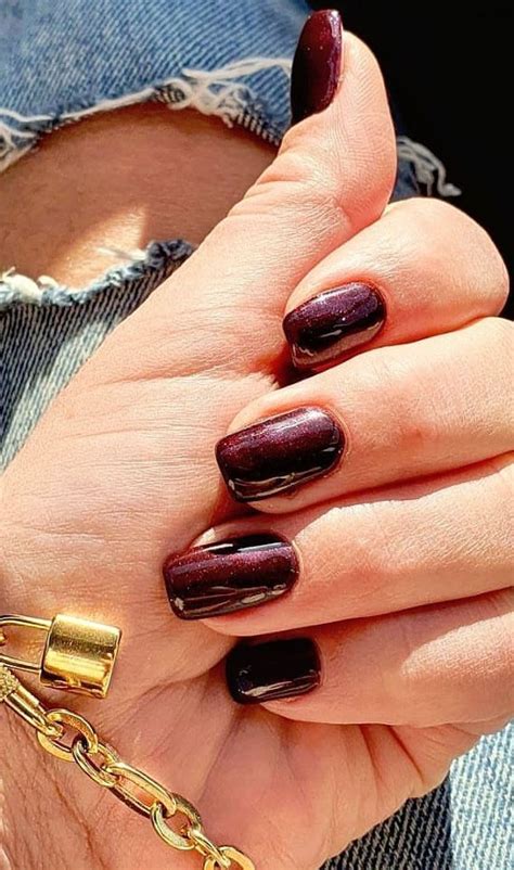 Discover The Hottest 50 Autumn Nail Shades And Creative Designs