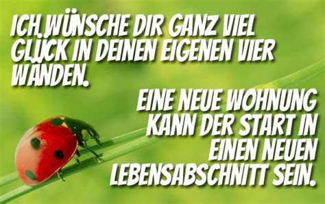 Ich wünsche dir alles gute und viel erfolg in deiner neuen umgebung. Gluckwunsche Wohnung