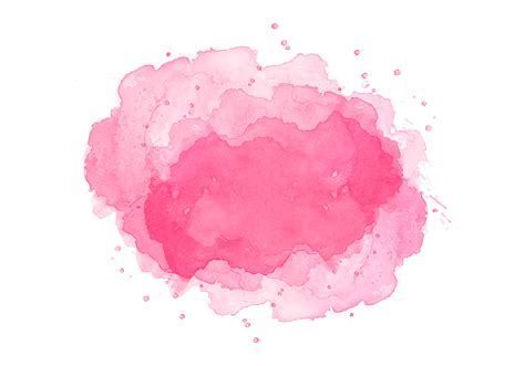 Acuarela Abstracta Rosa Splash Vector En Vecteezy
