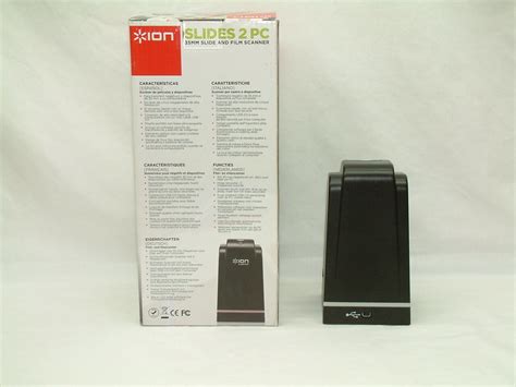 Ion Slides 2 Pc 35mm Film Slide Negative Scanner And Guide Ebay