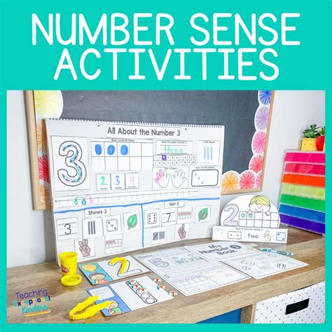 Kindergarten Number Sense Activities Teaching Exceptional Kinders