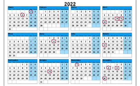 Calendario 2022 Con Fiestas Nacionales Calendario Gratis Imagesee