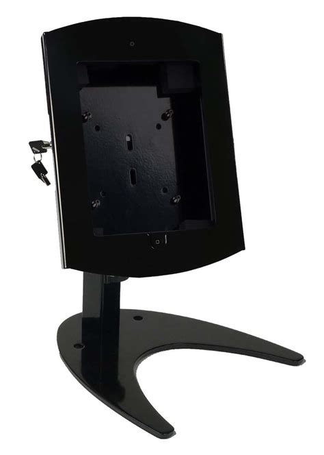 Ipad Desk Mount Locking Enclosure For Ipad 2 4 And Air Exposed Home