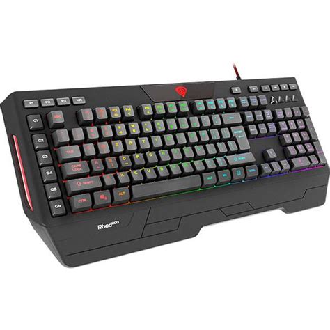 Tastatura Gaming Natec Genesis Rhod 600 Rgb Usb Layout Us Negru