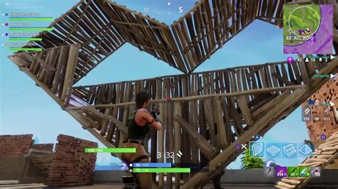 Fortnite I Build A Heart Messing Around For Win Youtube
