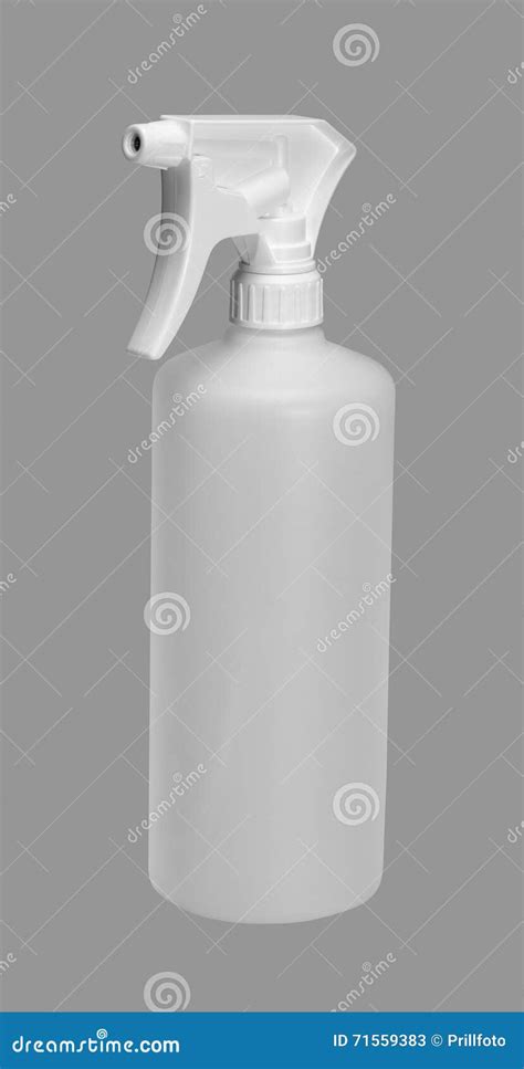 White Spray Bottle Stock Image Image Of Industrial Engineering 71559383