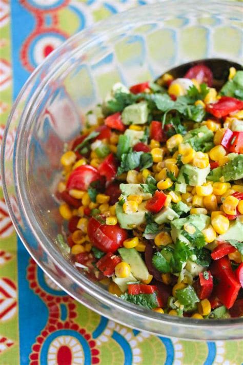 Corn Tomato Avocado Salsa Salad Recipe Jeanettes Healthy Living