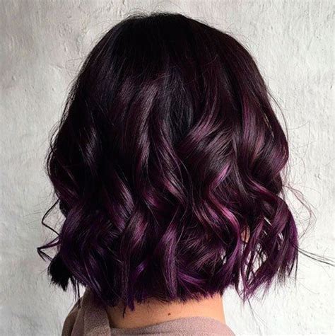 20 Dip Dye Hair Ideas Delight For All Dip Dye Hair Blackberry Hair Colour Spring Hair Color