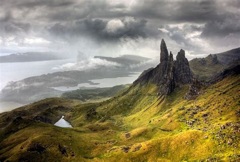 Scottish Moors Through The Misty Moors Isle Of Skye Scotland