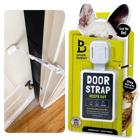Buy Door Buddy Pet Door Latch For Cats Grey Adjustable Cat Door