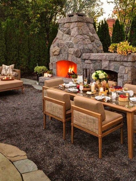 30 Irresistible Outdoor Fireplace Ideas That Will Leave You Awe Struck
