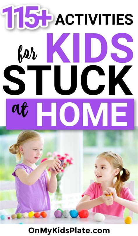 115 Easy Activities For Kids At Home Artofit