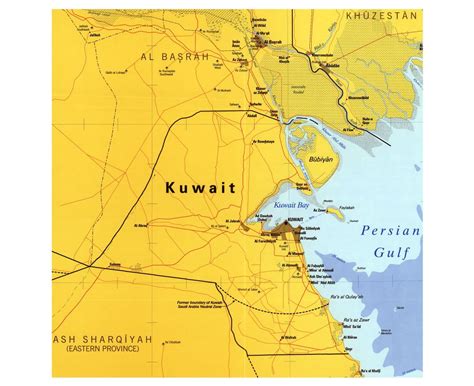 Maps Of Kuwait Collection Of Maps Of Kuwait Asia Mapsland Maps
