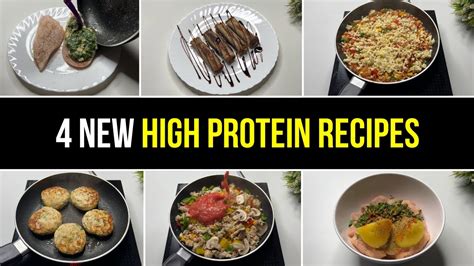4 New High Protein Recipes You Must Try 45gms Protein 🇮🇳 Youtube