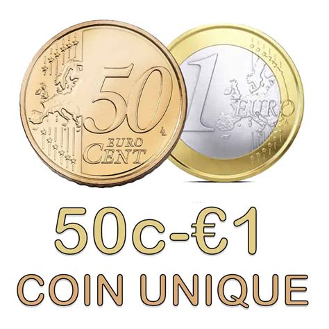 50c 1 Euro Coin Unique Spanish French Currency Coin Unique Europe Fifty