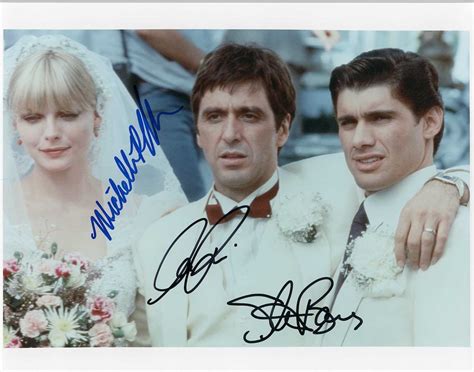 Hwc Trading Scarface T Signed A4 Printed Autograph Al Pacino Steven