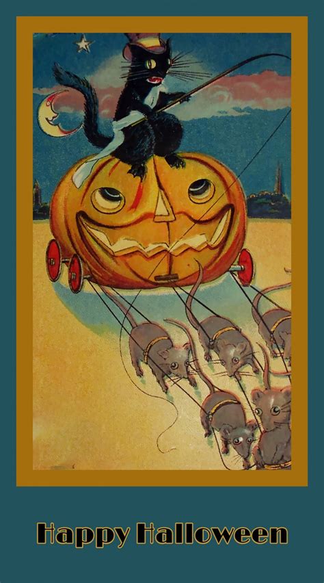 Vintage Halloween Poster Free Stock Photo Public Domain Pictures