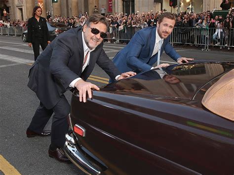 Nice Guys Ryan Gosling Russell Crowe At Premiere
