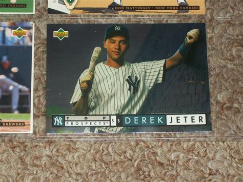 Buy from many sellers and get your cards all in one shipment! 1994 Derek Jeter Upper Deck-Top Prospects- Rookie Card