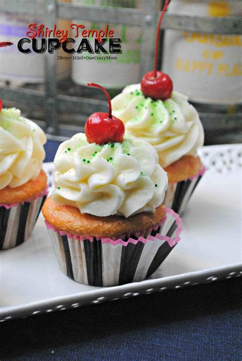 Shirley Temple Cupcakes Creation Brings Back Memories Savory Dessert