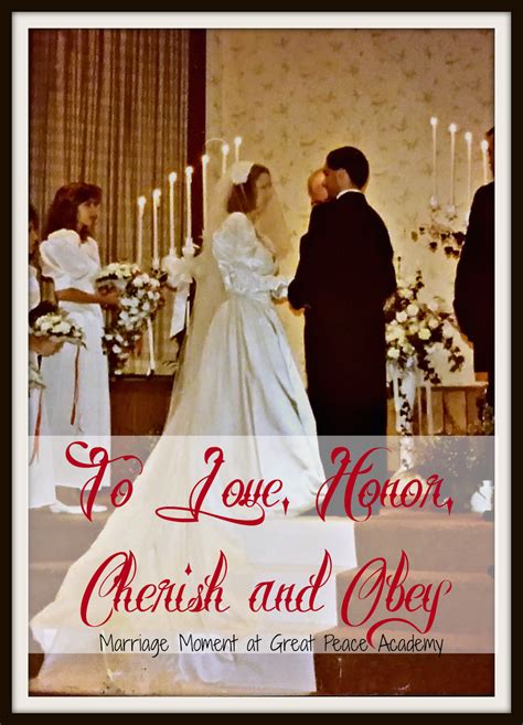 Love Honor And Cherish Wedding Vows Wedding Vows