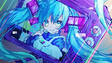 Vocaloid Miku Aesthetic Anime Art Desktop
