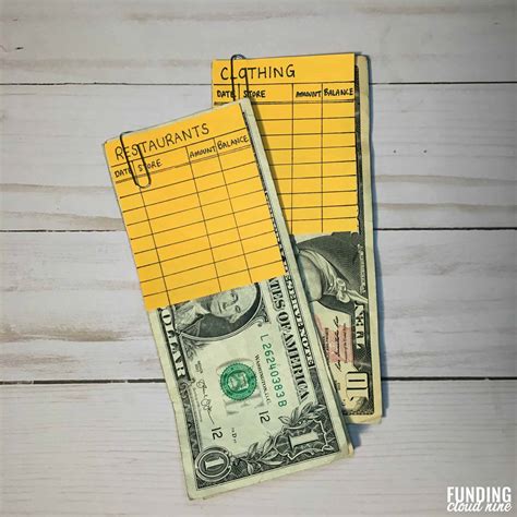 Free And Cheap Diy Cash Envelope Systems