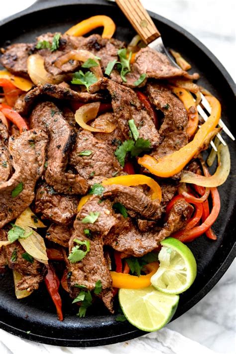 How To Make The Best Steak Fajitas Recipe Homemade