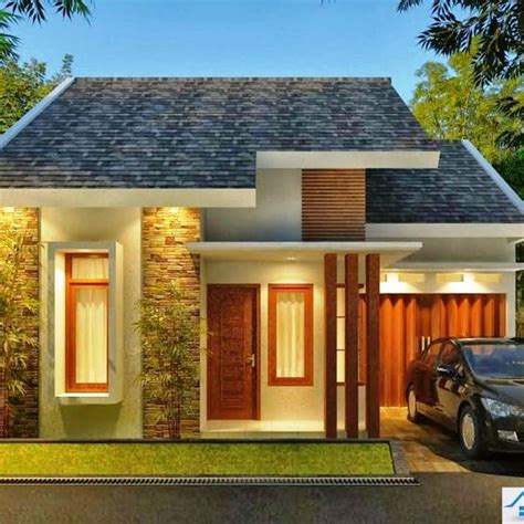 Kita mulai dari desain pertama, rumah minimalis dengan atap pelana dengan ornamen sederhana namun. 20+ Inspirasi Rumah Minimalis 1 Lantai dengan Atap Pelana ...