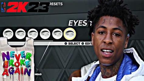 The Best Nba Youngboy Face Creation In Nba 2k23 Youtube