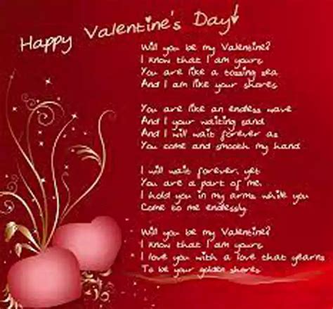 15 Romantic Valentines Day Poems For Him 2023 Quotesproject