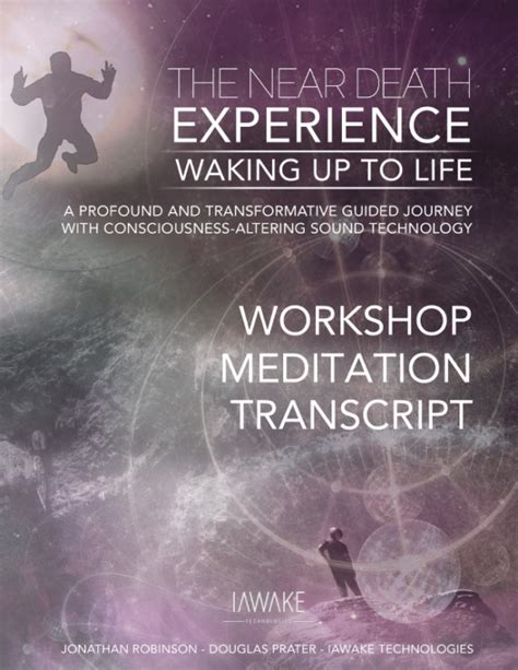 Workshop Meditation Transcript Cover Iawake Technologies