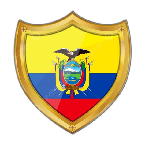 Ecuador Flag Shield Clipart Ecuador Flag Ecuador Ventage Png