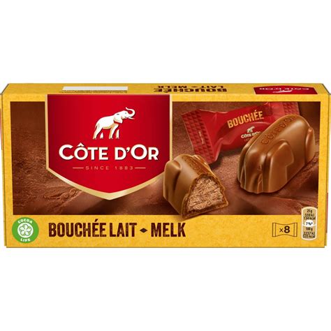 Côte Dor Bouchée Milk Chocolate With Praline Filling World Wide