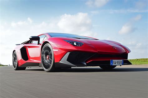 Lamborghini Aventador Super Veloce Cars Supercars Red Wallpapers