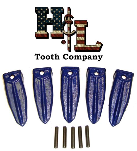 230sp Handl Tooth Original Backhoe Bucket Teeth 6 Pack Usa Forged 23fp