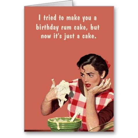 There's pdfs of the cards online and their expansions, that's where i got my references :> enjoy! birthday rum cake card #retro #magnet #bluntcard #funny #snarky #lol | Funny birthday cards ...