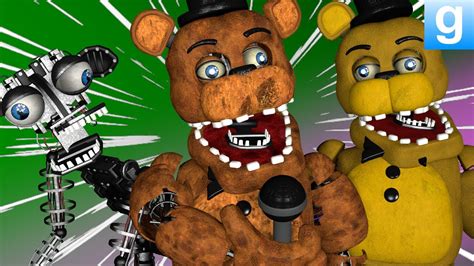 GMOD FNAF Brand New Advanced CoolioArt Withered Unwithered Ragdolls YouTube