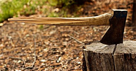 How handling customer complaints effectively impact your business? Replacing an Axe Handle | Camp Woodsmoke