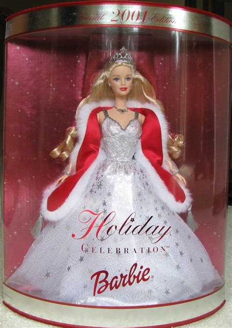 2001 Holiday Barbie Holiday Barbie Dolls Happy Holidays Barbie Barbie Christmas Ornaments