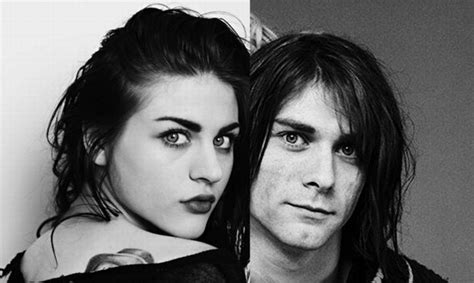 Her parents' rumored drug use threw her immediately into the spotlight. Kurt Cobain and His Daughter Frances Bean (8 pics)