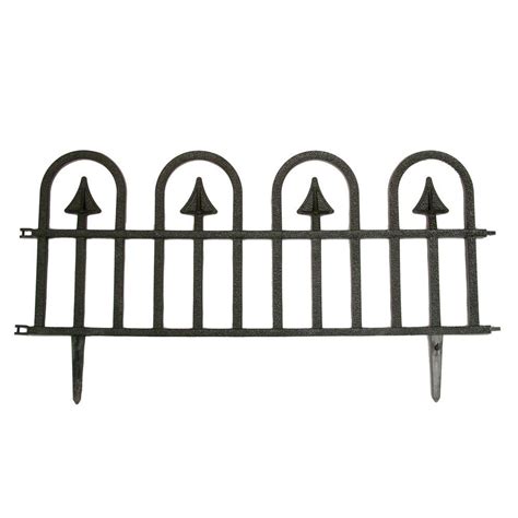 In order to avoid rapid decay, always. Vigoro 12 in. H Black Resin Garden Border Fence-51504 - The Home Depot