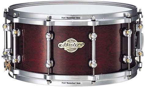 Pearl Masters Premium Birch Snare Drum Brp1465s Walnut Lacquer
