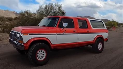 This 1979 Ford Bronco Four Door Is A Supercharged F150 Raptor Underneath