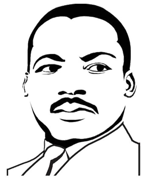 The martin luther king day holiday represents what he taught us…. Martin Luther Drawing at GetDrawings | Free download