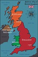 Mappa Politica Del Regno Unito - Immagini vettoriali stock e altre ...